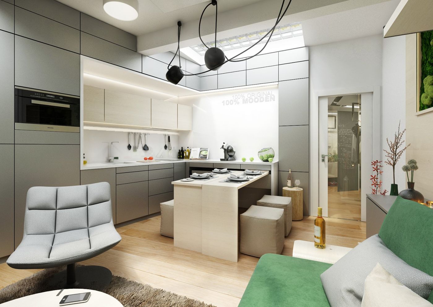 Kitchen designs - Furniture production and interior design | Woodever