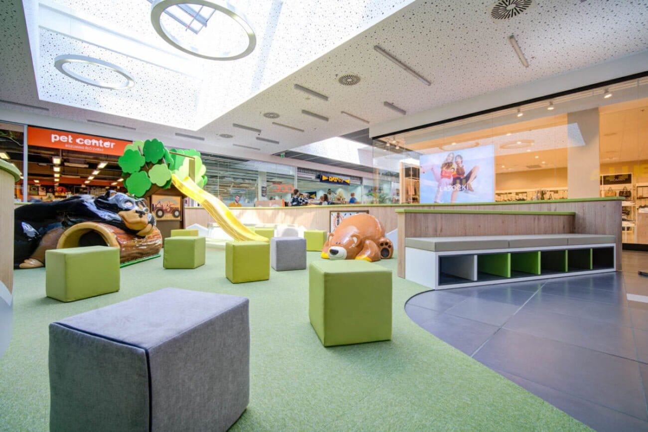 Playground in a&nbsp;shopping centre