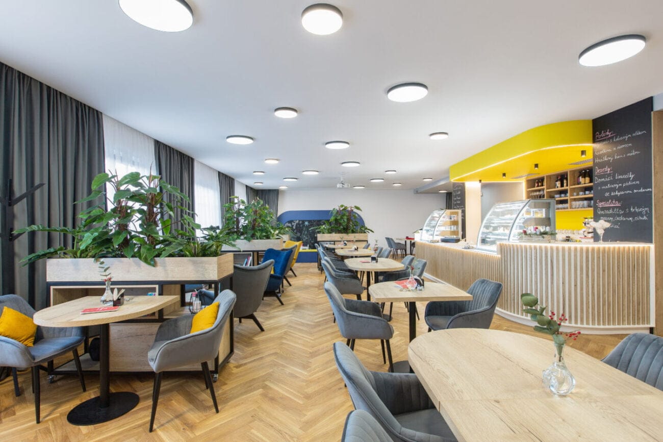 Restaurant and bistro interior