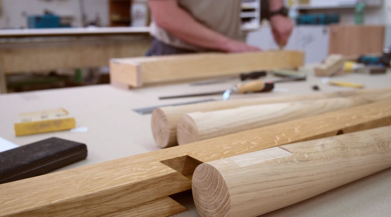 The furniture production process