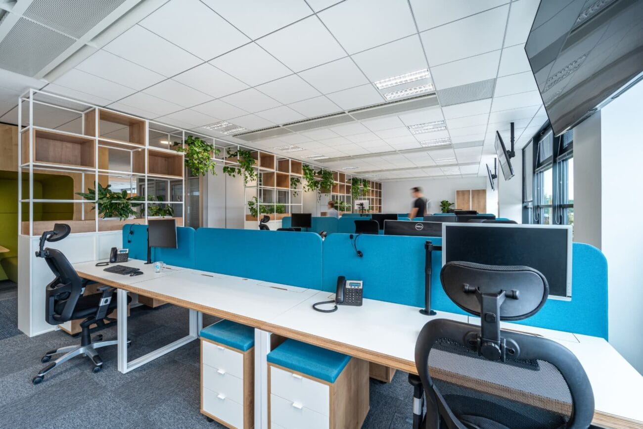 Interior on an operating lease