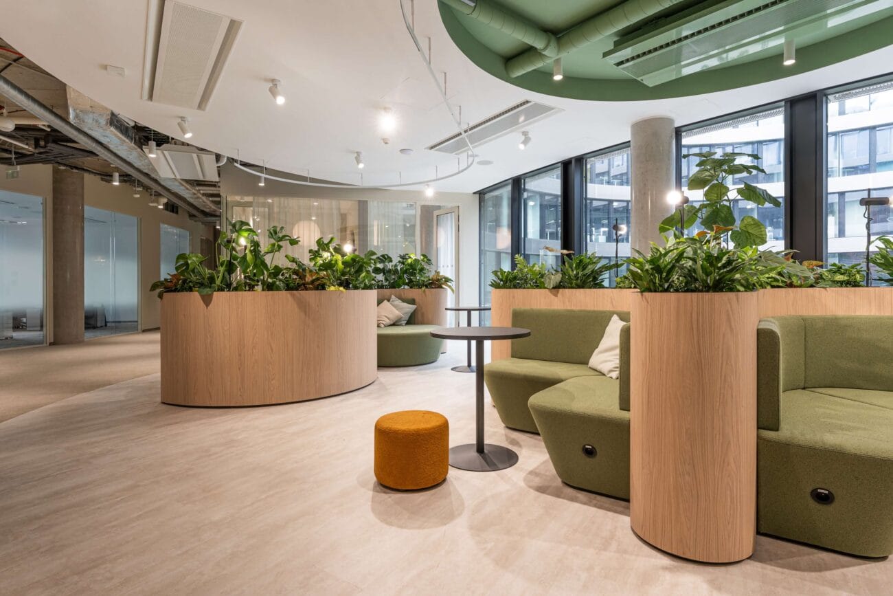 curved furniture